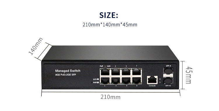 Es2000 Reed Switch Industrial PoE Switches & Network Equipment | GXCOM