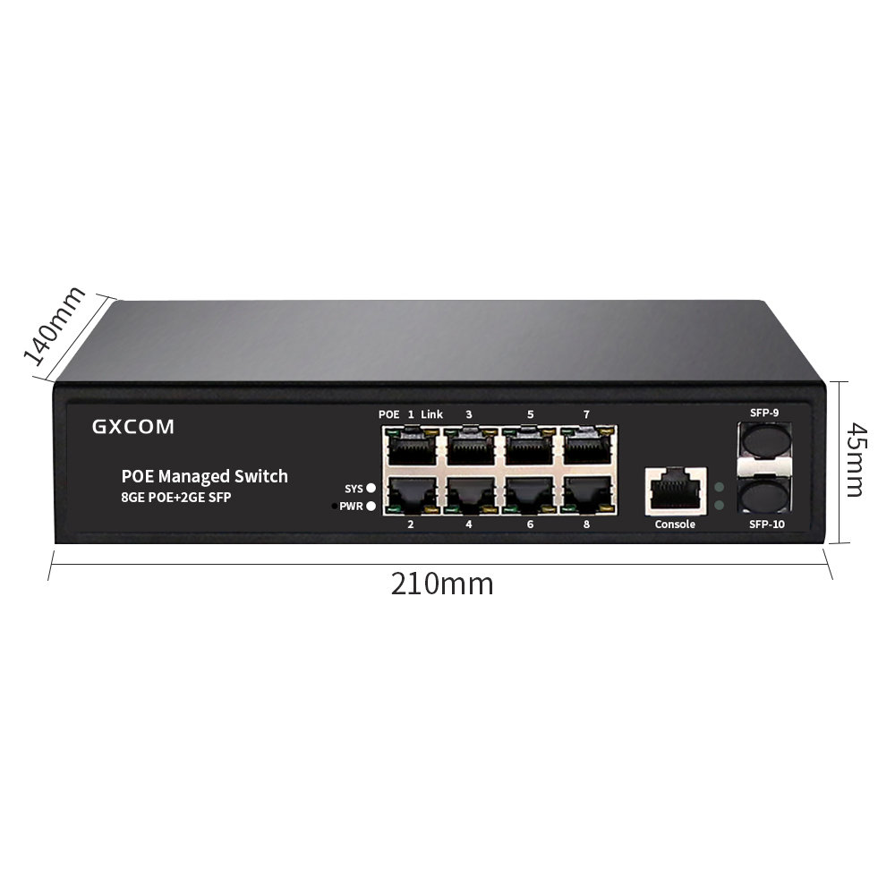 Industrial PoE Switches & Network Equipment | GXCOM